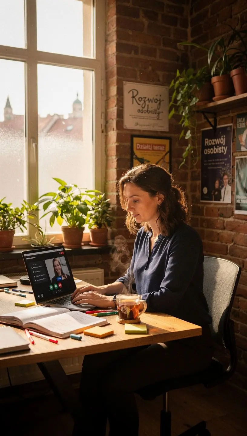 Grupa ludzi podczas warsztatów edukacyjnych, ilustrująca wspólne zdobywanie wiedzy o zarządzaniu szansami.